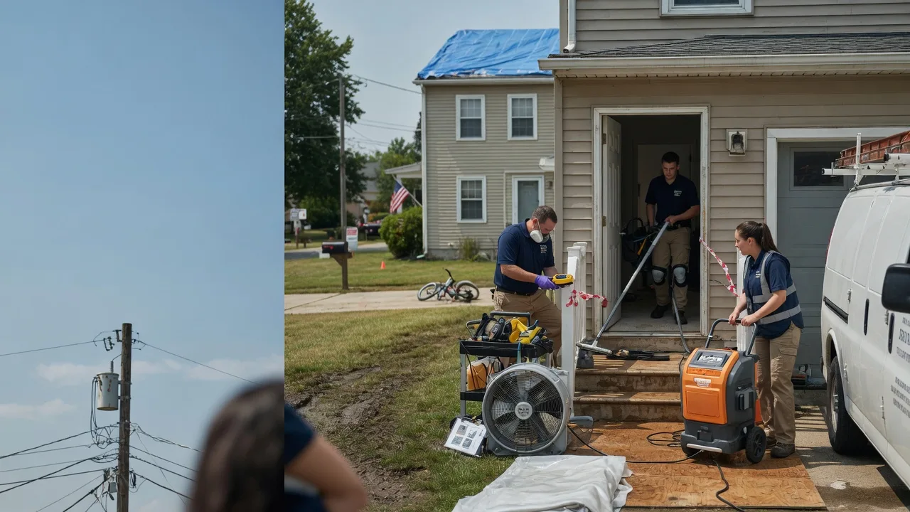 Water Damage Repair in North Waterford, ME near me